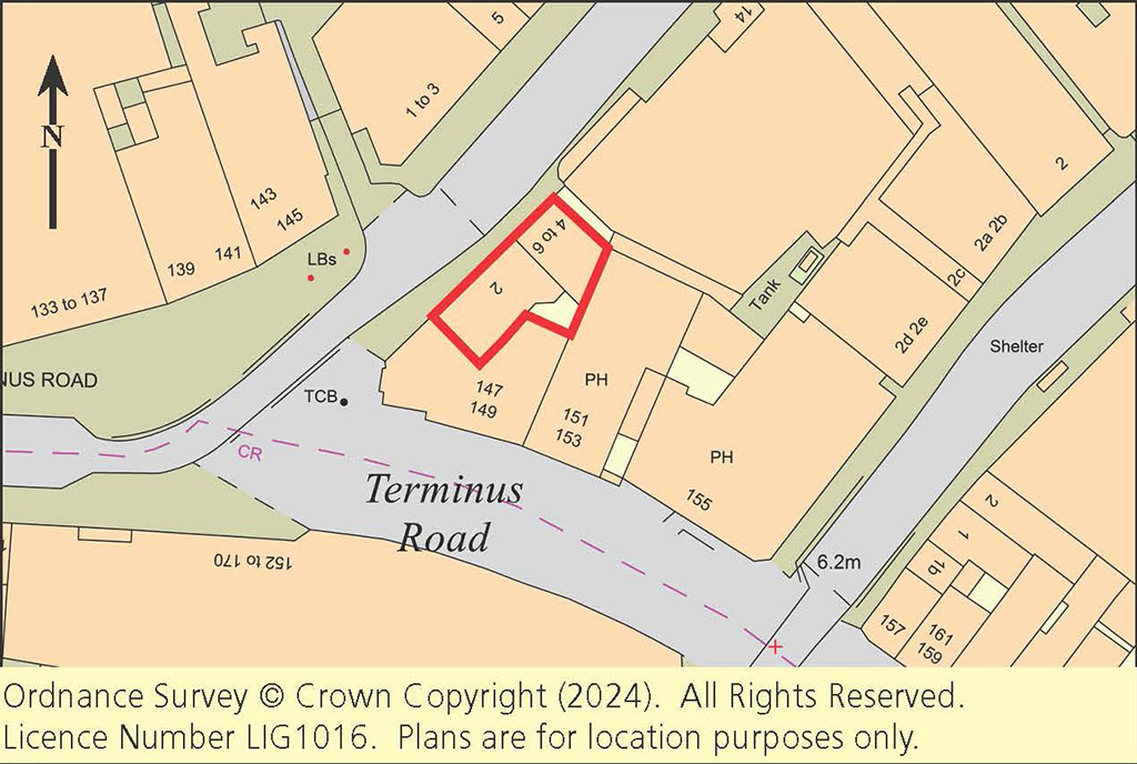 Lot: 72 - COMMERCIAL INVESTMENT WITH RESIDENTIAL CONSENT OF UPPER PARTS - 